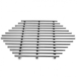 Купить решетка-гриль rosseto sm225 honeycomb small 33,4х29,1хh2см, шестиугольная, нерж.сталь – цена от завода, доставка до двери | RuOborudovanie.ru