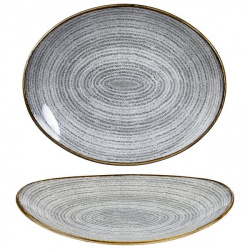Блюдо овальное 27Х22,9СМ, без борта, цвет Stone Grey, Studio Prints Spsgop581 – купить в RuOborudovanie.ru с доставкой до двери Купить блюдо овальное 27х22,9см, без борта, цвет stone grey, studio prints spsgop581 – цена от завода, доставка до двери | RuOborudovanie.ru