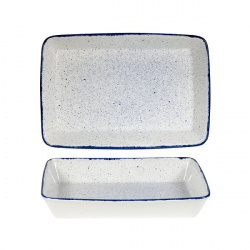 Купить форма для запекания 38х25см h6,2см 3,5л, stonecast hints, цвет indigo blue shbirlbd1 – цена от завода, доставка до двери | RuOborudovanie.ru