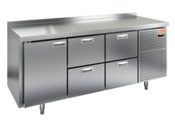 Купить стол охлаждаемый hicold gn 122/tn (-2+10), 1 дверь, 4 ящ, 1835х700х850 – цена от завода, доставка до двери | RuOborudovanie.ru