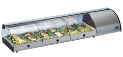 Витрина холодильная для суши Tecfrigo Sushi 8 Gn Ss – купить в RuOborudovanie.ru с доставкой до двери Купить витрина холодильная для суши tecfrigo sushi 8 gn ss – цена от завода, доставка до двери | RuOborudovanie.ru