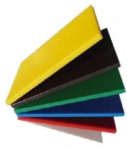 Доска разделочная пластик 40X30Х1,3См белая Mvq 64530Cbwz