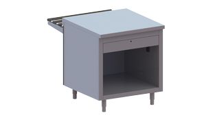 Прилавок нейтральный Apach Chef Line Lun712Hc