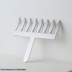 Купить трафарет для декора "feather comb" h6см, нерж.сталь, дизайн - frank haasnoot 20fh02s – цена от завода, доставка до двери | RuOborudovanie.ru