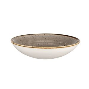 Тарелка глубокая 24,8СМ 1,13Л, без борта, Stonecast, цвет Peppercorn Grey Spgsevb91