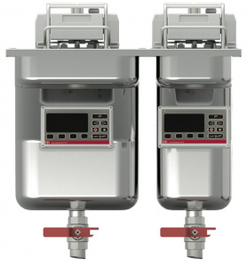 Фритюрница Fri Fri Vision Built-in522(MB52256) с 2 ванной 2x12.5-14.5л электрическая встраиваемая