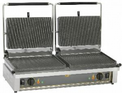 Гриль контактный Roller Grill Double Panini – купить в RuOborudovanie.ru с доставкой до двери Купить гриль контактный roller grill double panini – цена от завода, доставка до двери | RuOborudovanie.ru
