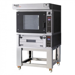 Печь конвекционная Apach K5Tlowhse DP+E2218PA с подом на подставке без направляющих – купить в RuOborudovanie.ru с доставкой до двери Купить печь конвекционная apach k5tlowhse dp+e2218pa с подом на подставке без направляющих – цена от завода, доставка до двери | RuOborudovanie.ru