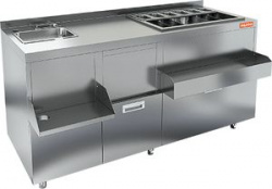 Барная станция Hicold НБМКС-15/6БПК с бортом – купить в RuOborudovanie.ru с доставкой до двери Купить барная станция hicold нбмкс-15/6бпк с бортом – цена от завода, доставка до двери | RuOborudovanie.ru