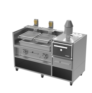 Гриль-печь комбинированная Josper Combo Cvj-050-2-Hjx-25