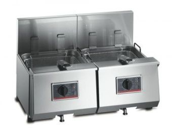 Фритюрница Fri Fri Profi+8 + 8(650963) c 2 ванной 2x8-9.5л электрическая настольная – купить в Нижнем Новгороде по цене завода