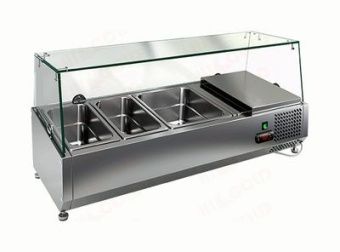 Витрина для ингридиентов Hicold VRTG 1390 [284241] настольная со стеклом – купить в Нижнем Новгороде по цене завода