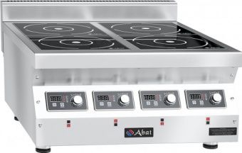 Плита индукционная Abat КИП-47Н-5,0 арт.71000019570 4-х конфорочная настольная – купить в Нижнем Новгороде по цене завода