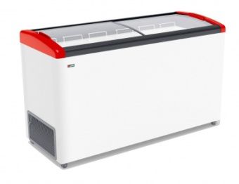 Ларь морозильный Frostor Gellar FG575E гнутое стекло красный – купить по цене завода