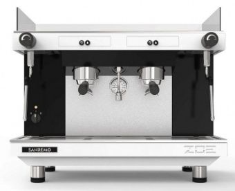 Кофемашина Sanremo Zoe Tall 2 гр. 220В полуавтомат бело-чёрная – купить в Нижнем Новгороде по цене завода