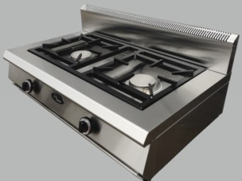 Плита газовая Grill Master Ф2ЖТЛПГ(п) ГАЗ (50019) настольная 2конф. уилен.18кВт 1000х600х330 – купить в Нижнем Новгороде по цене завода