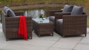 Журнальный столик 4sis Кон Панна (коричневый) арт.YH-S4517W-1 brown из искусственного ротанга – купить в Нижнем Новгороде по цене завода