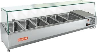 Витрина для ингридиентов Hicold VRTG1485 для стола Pze3 – купить в Нижнем Новгороде по цене завода