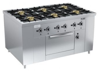 Плита газовая Вулкан-Heidebrenner Прг-Iiа-6 Maxi арт.8231 – купить в Нижнем Новгороде по цене завода