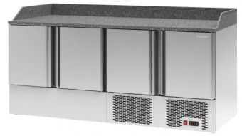 Стол для пиццы c 4 дверьми для формата GN1/1 Polair TMi4GNpizza-G – купить в Нижнем Новгороде по цене завода