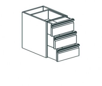 Комплект ящиков для столов производственных Apach Chef Line L3Dr68 – купить по цене завода