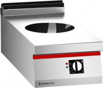 Плита индукционная WOK настольная серии ICON9000 с 1 конфоркой 30 см Angelo Po 0N0VT1W – купить в Нижнем Новгороде по цене завода