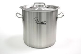 Кастрюля 12 л нерж Viatto 101302 – купить в Нижнем Новгороде по цене завода