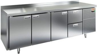Стол охлаждаемый Hicold GN 1112/BT (-10-18), 3 двери, 2 ящ, 2280х700х850 – купить в Нижнем Новгороде по цене завода