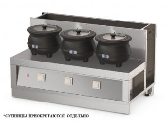Мармит первых блюд Атеси Регата М1.3С-1370-02 арт.315524 для 3-х электросупниц – купить в Нижнем Новгороде по цене завода