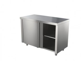 Стол технологический СТ-С- 950.700-02-К (СТ-2/950/700) купе – купить в Нижнем Новгороде по цене завода