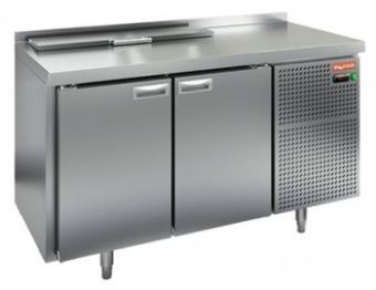 Стол для салатов Hicold SL1-11SN (1/3) (+2+10), 2 двери, 1390х600х850мм – купить в Нижнем Новгороде по цене завода