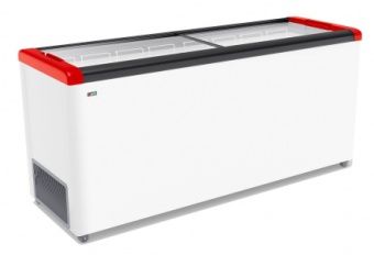 Ларь морозильный Frostor Gellar FG700 с прямое стекло красный – купить в Нижнем Новгороде по цене завода