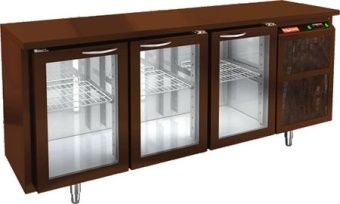 Стол с охлаждающим шкафом со стеклом Двер.Hicold Bng 111 Ht Bar – купить в Нижнем Новгороде по цене завода
