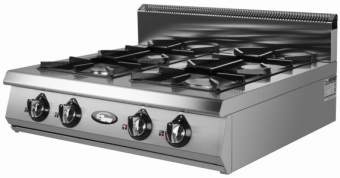 Плита газовая Grill Master Ф4ПГ/800 ГАЗ (50003) настольная 4конф.27кВт 800х800х330 – купить в Нижнем Новгороде по цене завода
