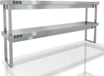 Полка тепловая Hicold TP2K-16/4 двухъярусная комбинированная – купить в Нижнем Новгороде по цене завода