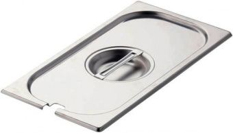 Крышка к гастроемкости Hurakan Gd-P 1/1 с отверстием для ложки – купить в Нижнем Новгороде по цене завода