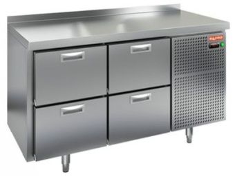 Стол охлаждаемый Hicold SN 22/TN (-2+10), 4 ящ, 1390х600х850мм – купить в Москве по цене завода