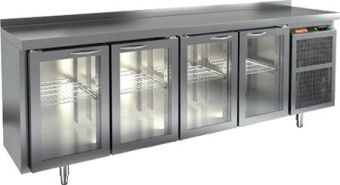 Стол с охлаждающим шкафом Шкафом со стеклом Двер.Hicold Bng 1111 Ht – купить в Нижнем Новгороде по цене завода