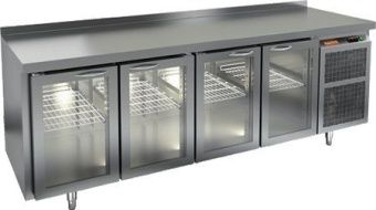 Стол с охлаждающим шкафом со стеклом Двер.Hicold Sng 1111/Ht – купить в Нижнем Новгороде по цене завода