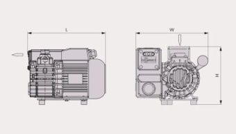 Насос вакуумный Busch 16M3/H 0300.01600 – купить в Москве по цене завода