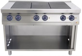 Плита 6 конфорочная Kogast Es-T67/P 700 серии – купить в Нижнем Новгороде по цене завода