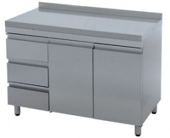 Стол технологический с ящиками СТ-С-1-1200.600-02-Р-3Л (СТ-3/1200/600) – купить в Нижнем Новгороде по цене завода