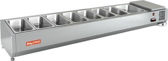 Витрина для ингридиентов Hicold VRTO 1835 для стола Hicold Pz3 – купить в Нижнем Новгороде по цене завода
