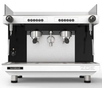Кофемашина Sanremo Zoe Tall 2 гр. 220В автомат бело-чёрная – купить в Нижнем Новгороде по цене завода