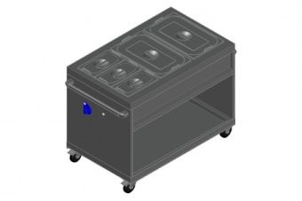 Мармит электрический Abat ЭМП-70 передвижной 21000001635 – купить в Нижнем Новгороде по цене завода
