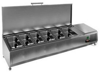 Витрина для ингридиентов Hicold VRTG1425 для стола Hicold Pz4 – купить в Нижнем Новгороде по цене завода