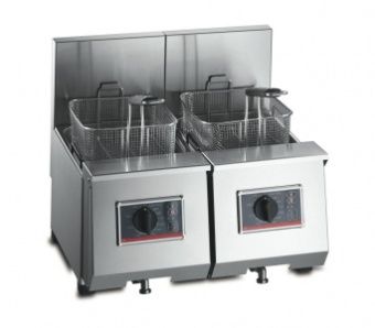 Фритюрница Fri Fri Profi+6 + 6(650950) c 2 ванной 2 x 5 - 7 л электрическая настольная – купить в Нижнем Новгороде по цене завода