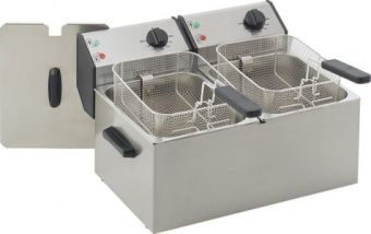 Фритюрница Roller Grill FD 80 D (2х8л) электр. 7,2кВт без кранов для слива масла – купить в Нижнем Новгороде по цене завода