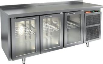 Стол с охлаждающим шкафом со стеклом Двер.Hicold Sng 111/Ht – купить в Нижнем Новгороде по цене завода