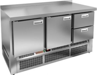 Стол охлаждаемый Hicold GNE 112/Tn О 3 с охлаждающим шкафом (островной) – купить в Нижнем Новгороде по цене завода